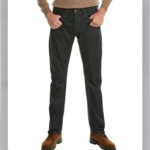 NWT Men's Current/Elliott The Marlon Raw Resin Rinse 3d Jean size 38